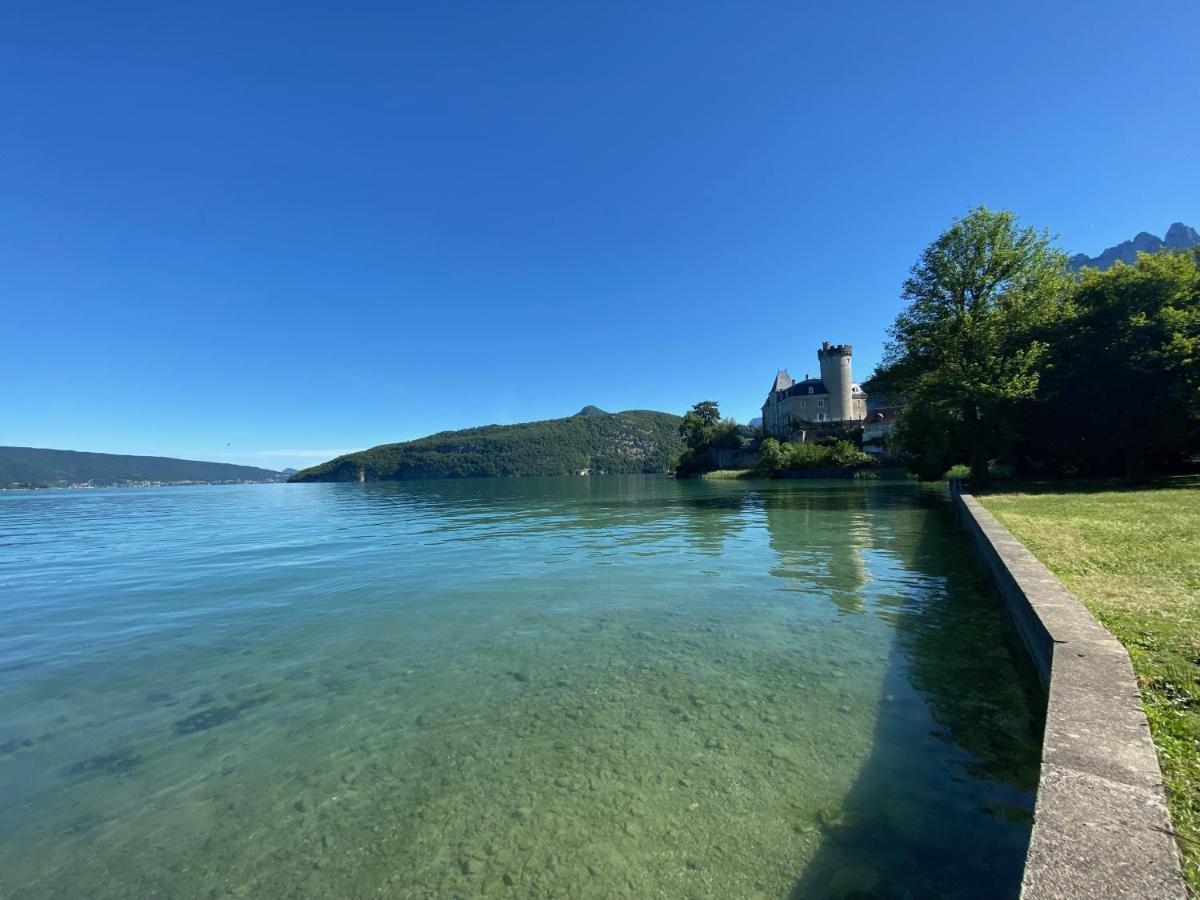 Duplex A 120 M Du Lac D'Annecy Duingt Exteriör bild